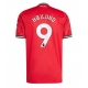 Manchester United Rasmus Hojlund #9 Replike Domaci Dres 2025-26 Kratak Rukav